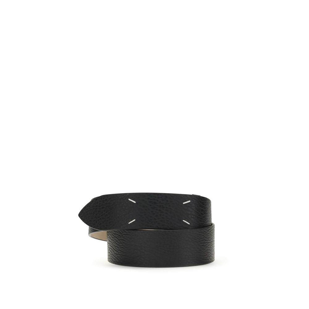 Black Calf Leather Bos Taurus Regular Belt