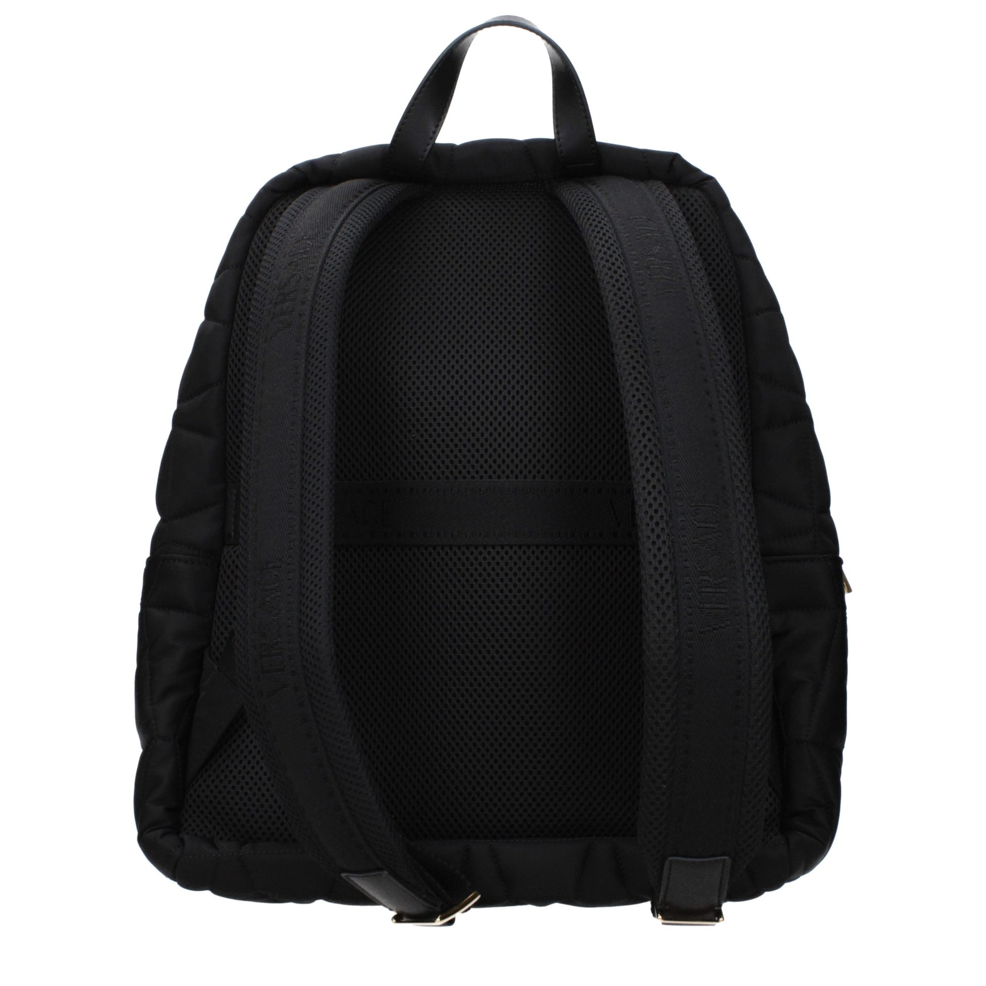 Black Fabric Backpack