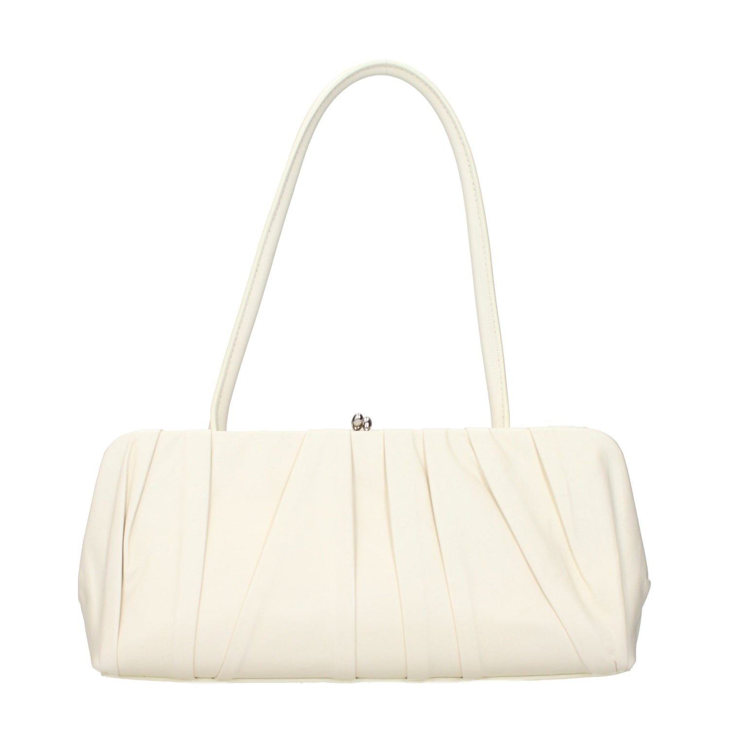 White Leather Shoulder Bag