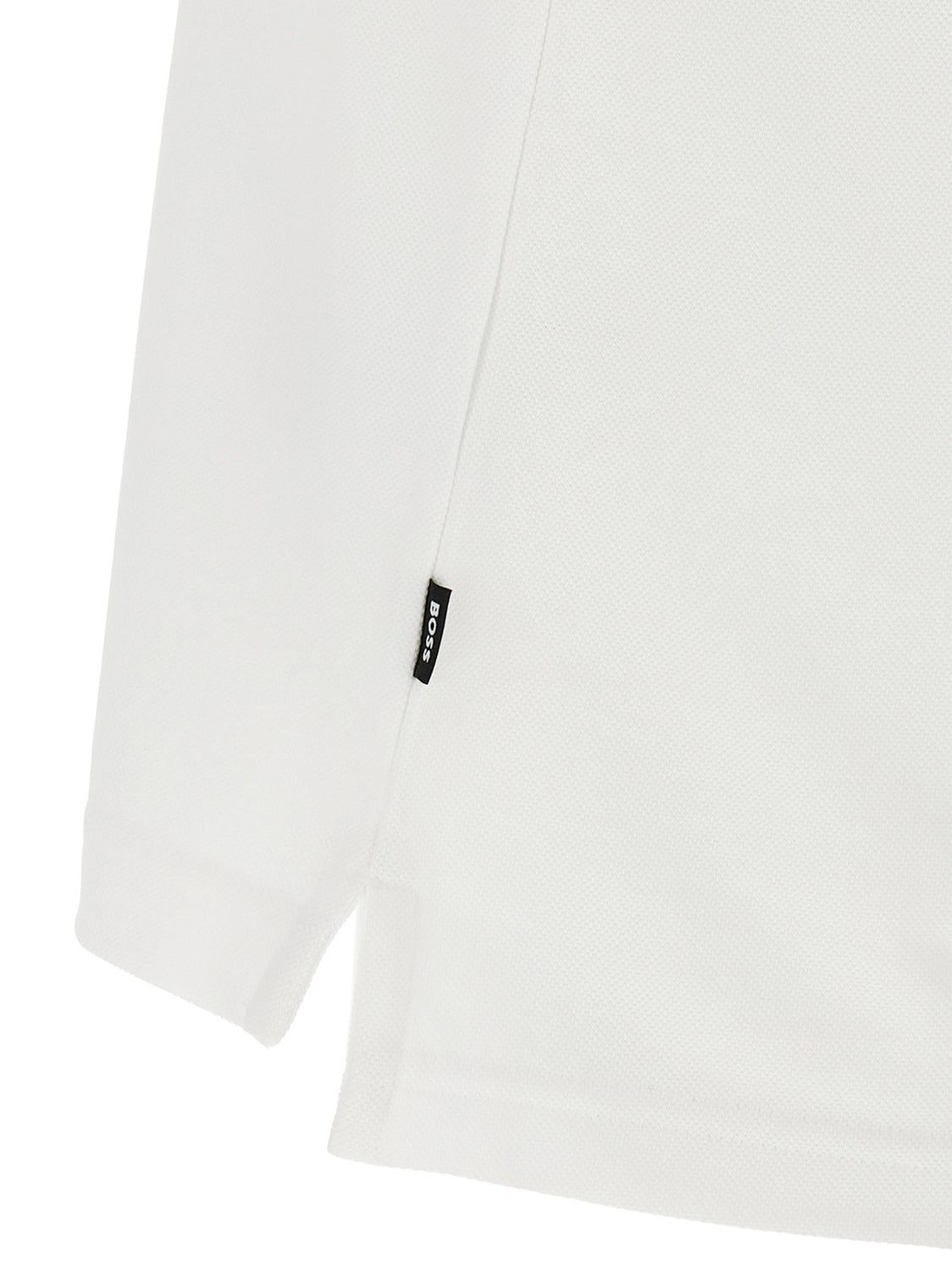 White Cotton Polo Shirt