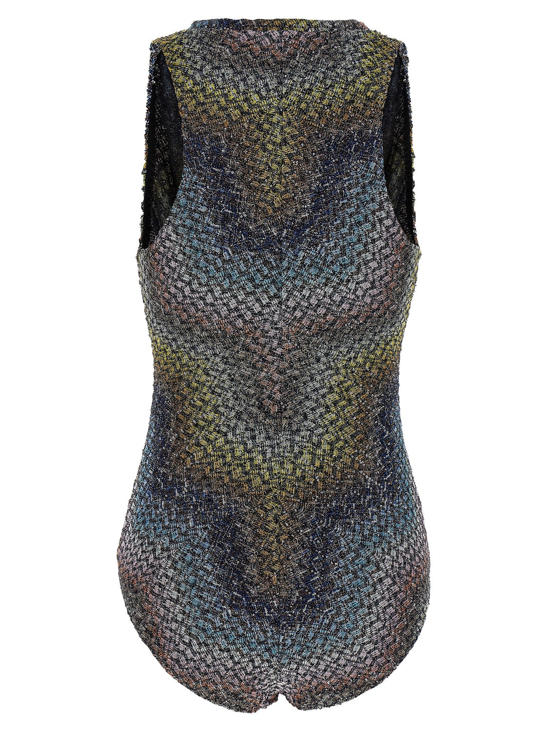 Multicolor Viscose One-Piece Swimsuit