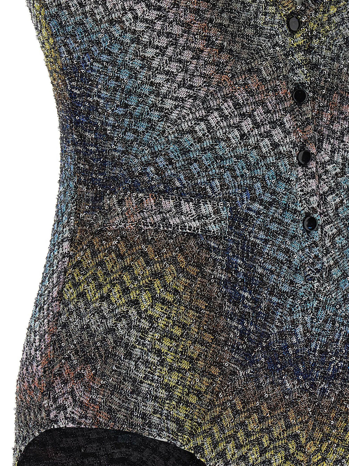 Multicolor Viscose One-Piece Swimsuit