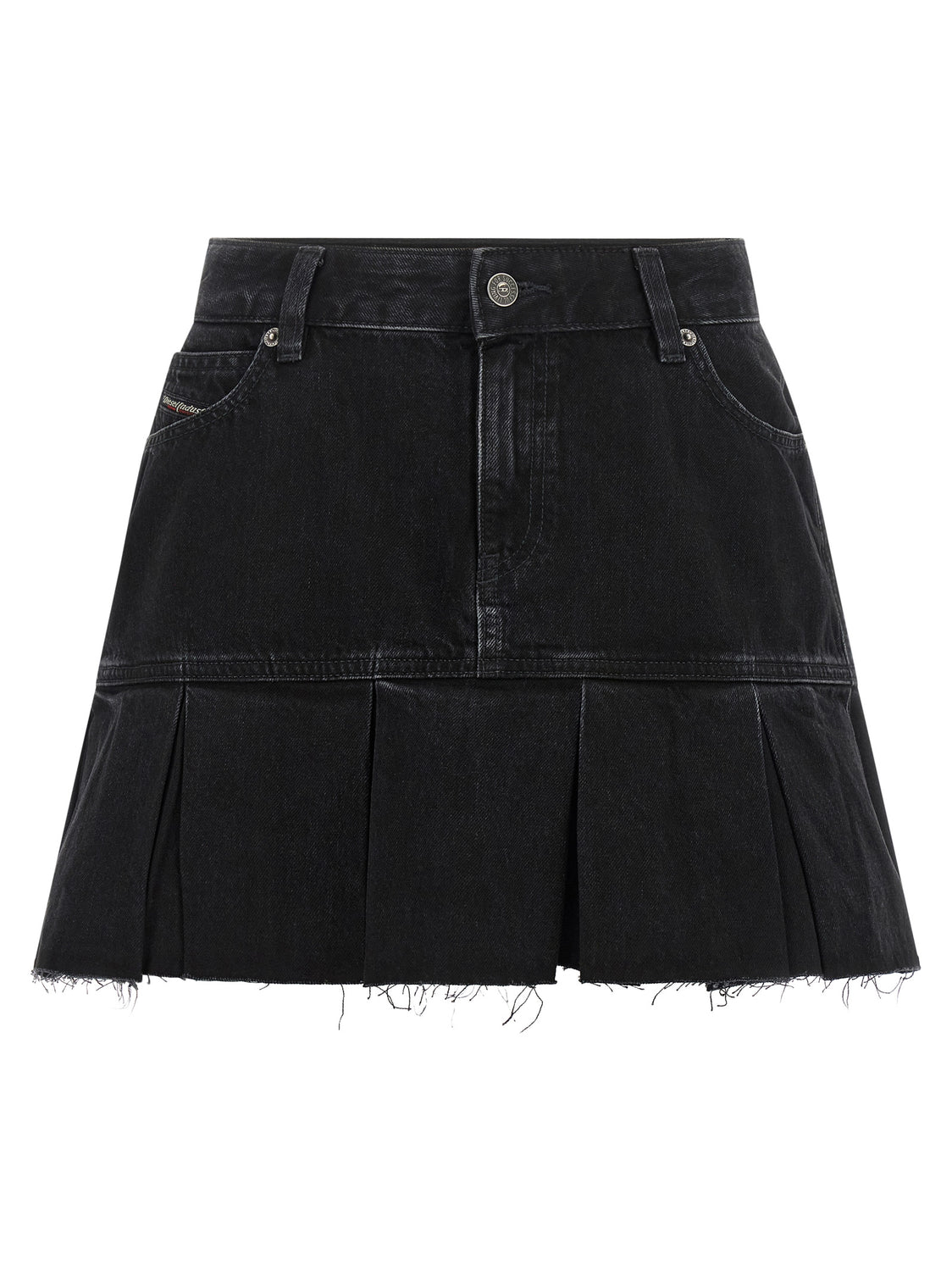 Blue Cotton Long Skirt