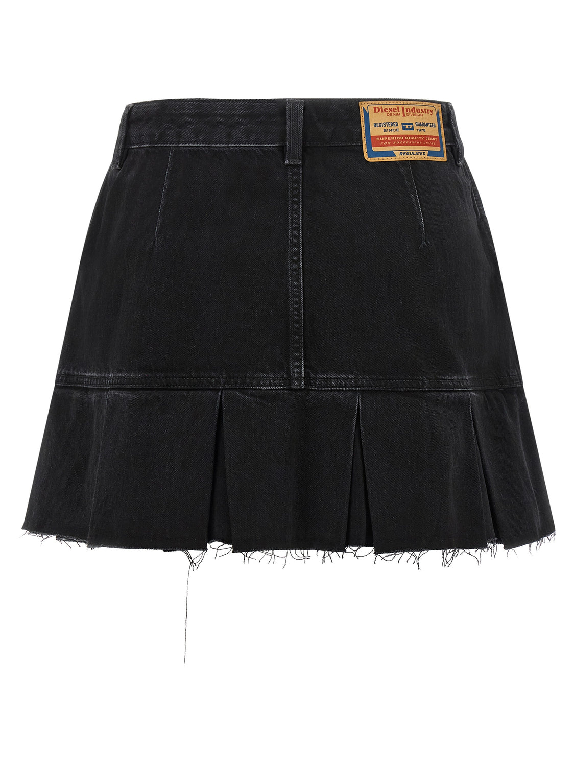 Blue Cotton Long Skirt