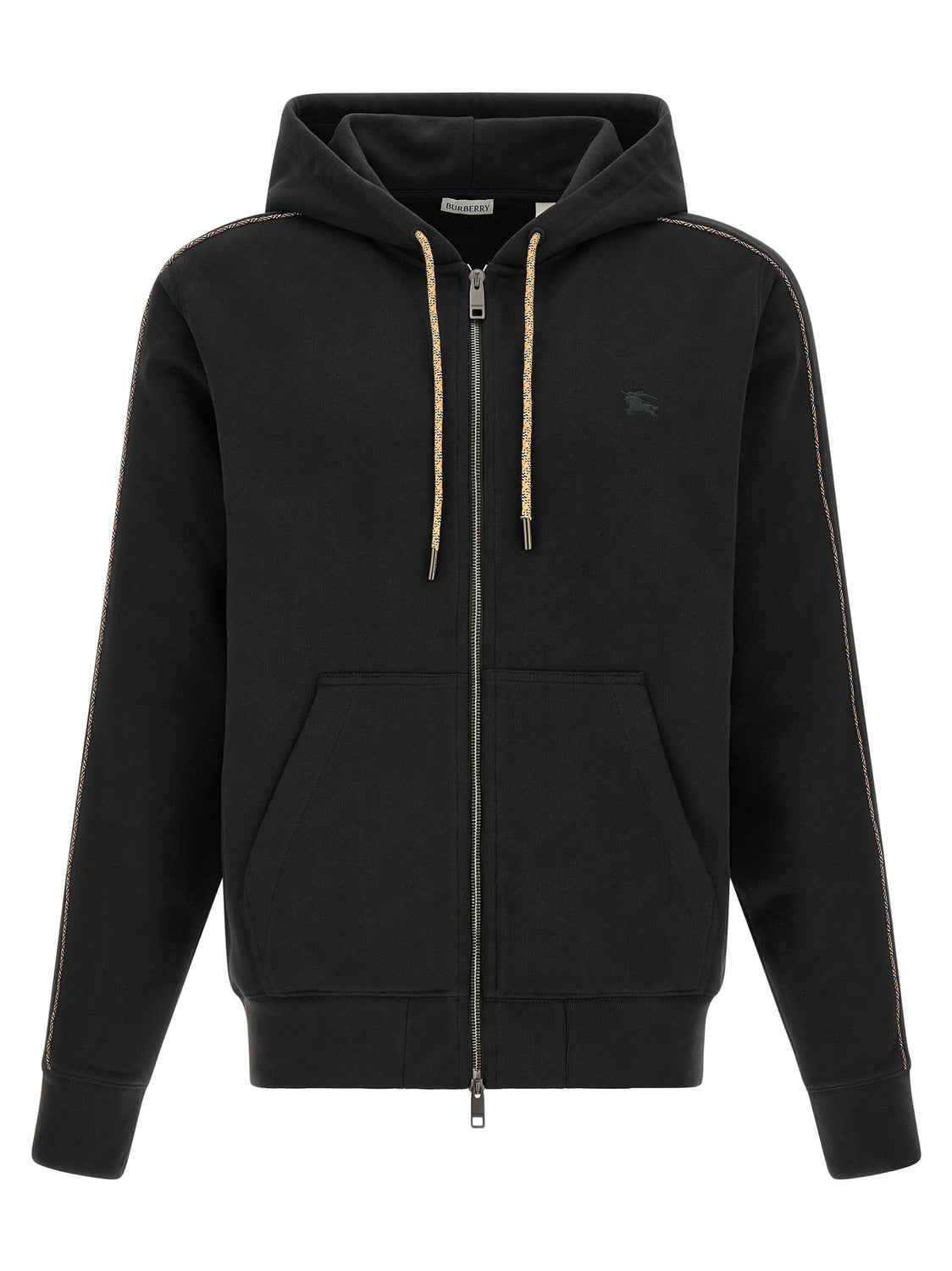 Black Cotton Sweatshirt