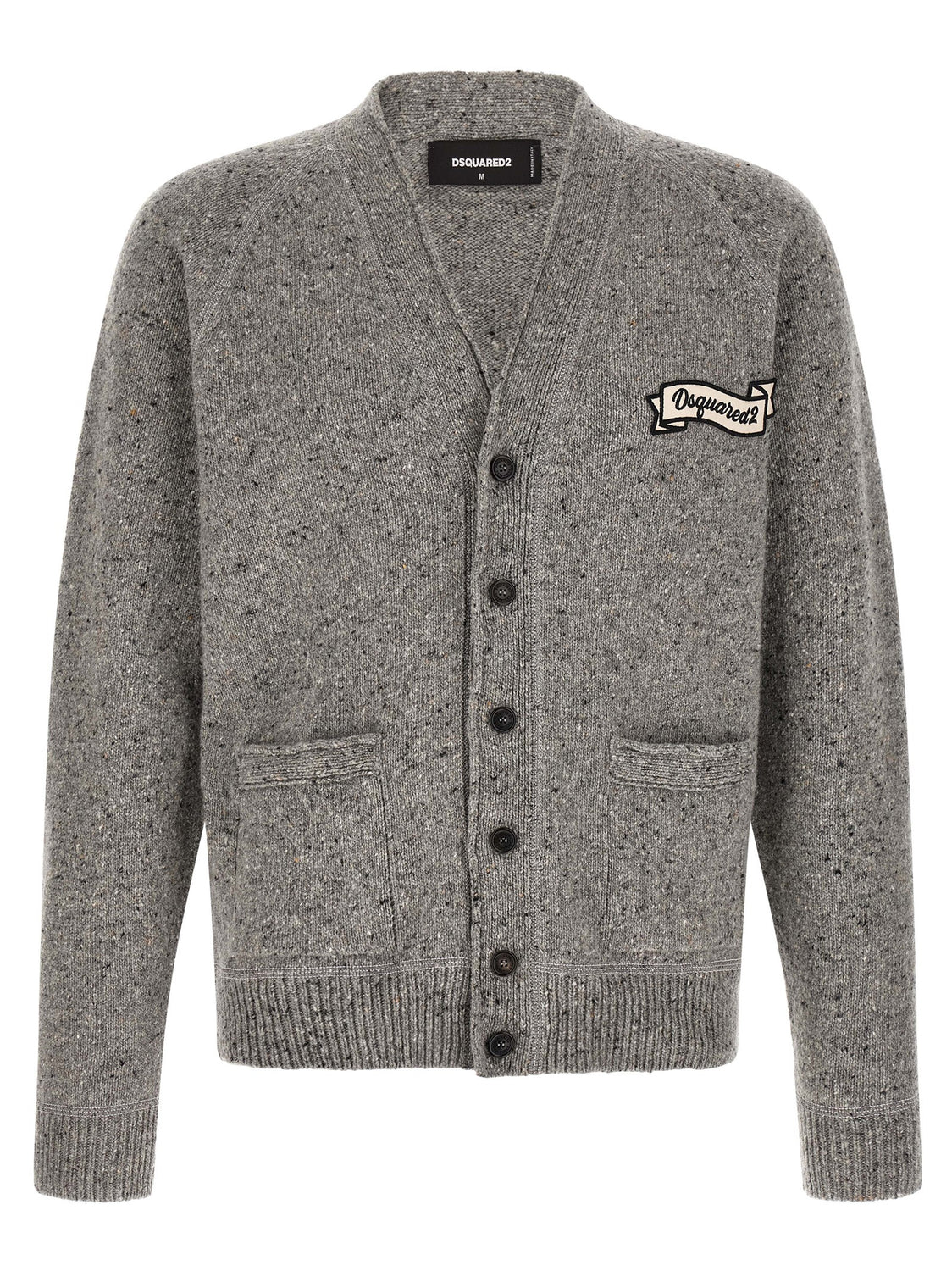 Gray Wool Cardigan