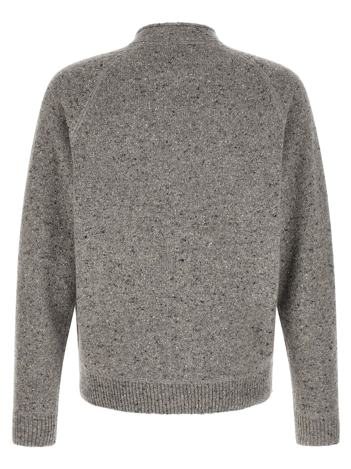 Gray Wool Cardigan
