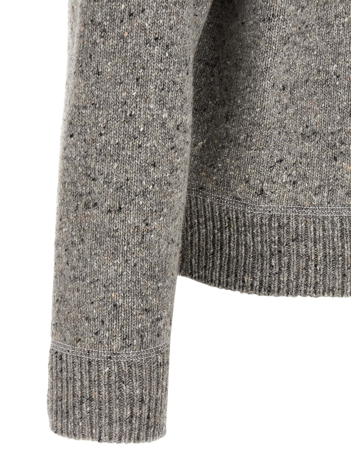 Gray Wool Cardigan