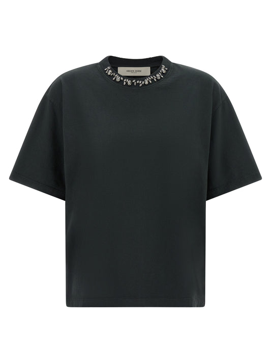 Black Cotton T-Shirt