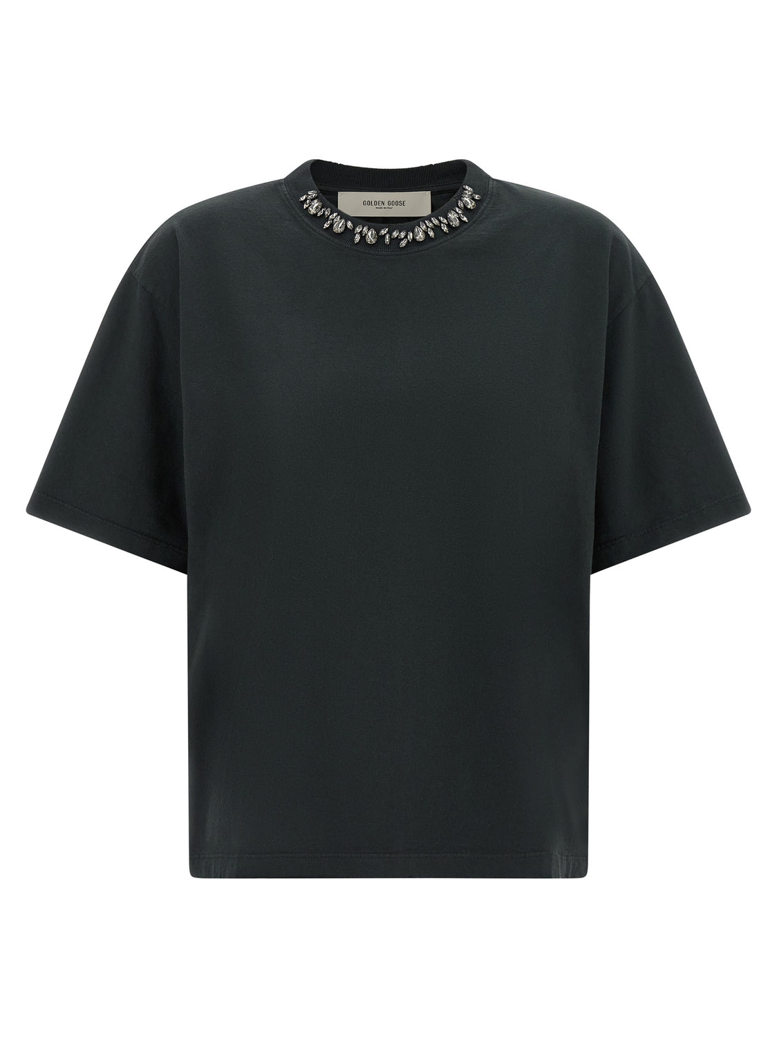 Black Cotton T-Shirt