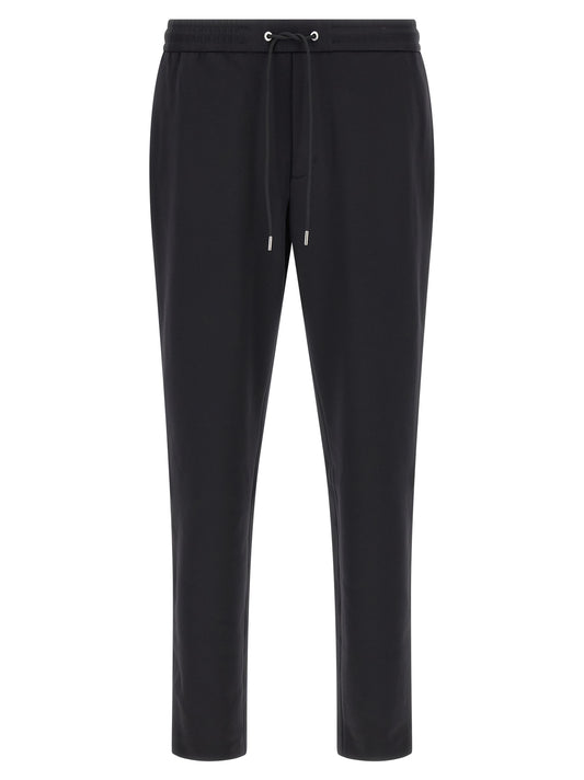 Black Polyamide Joggers (Workout Pants)