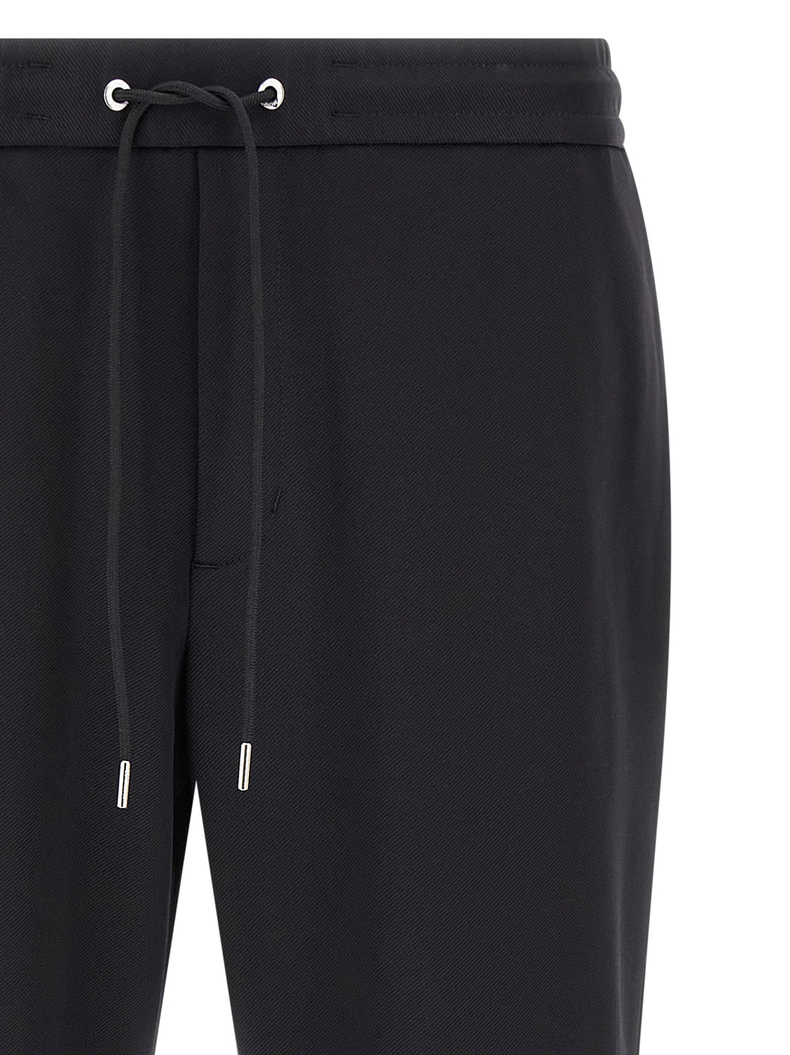 Black Polyamide Joggers (Workout Pants)