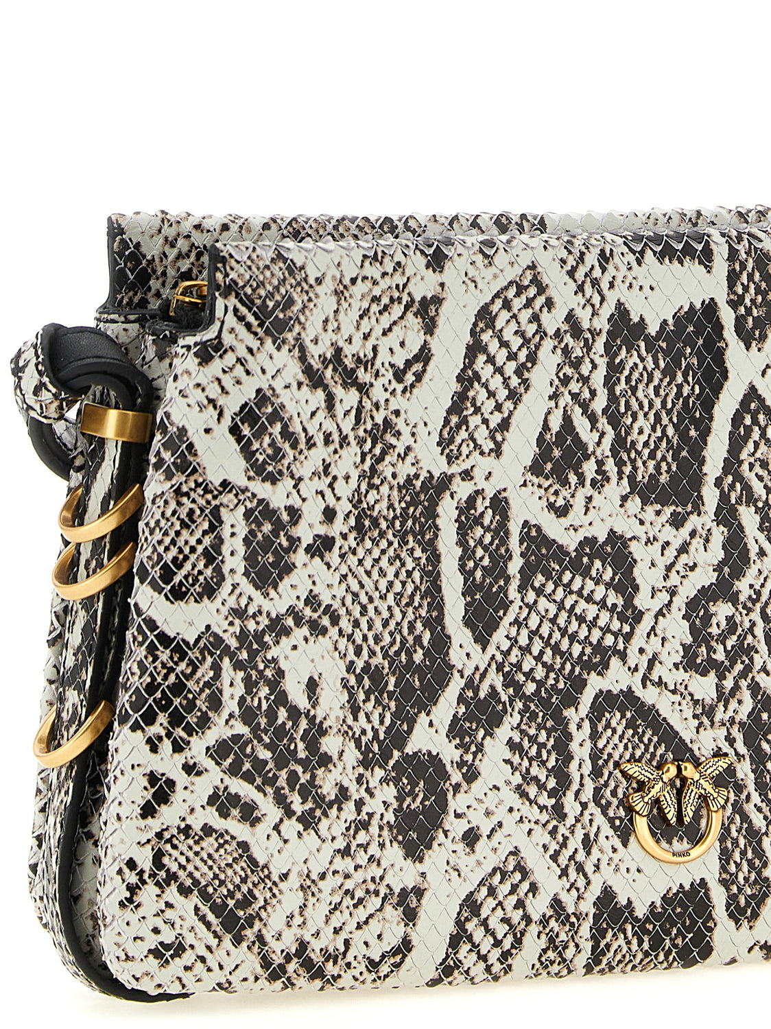 Multicolor Cowhide Crossbody Bag