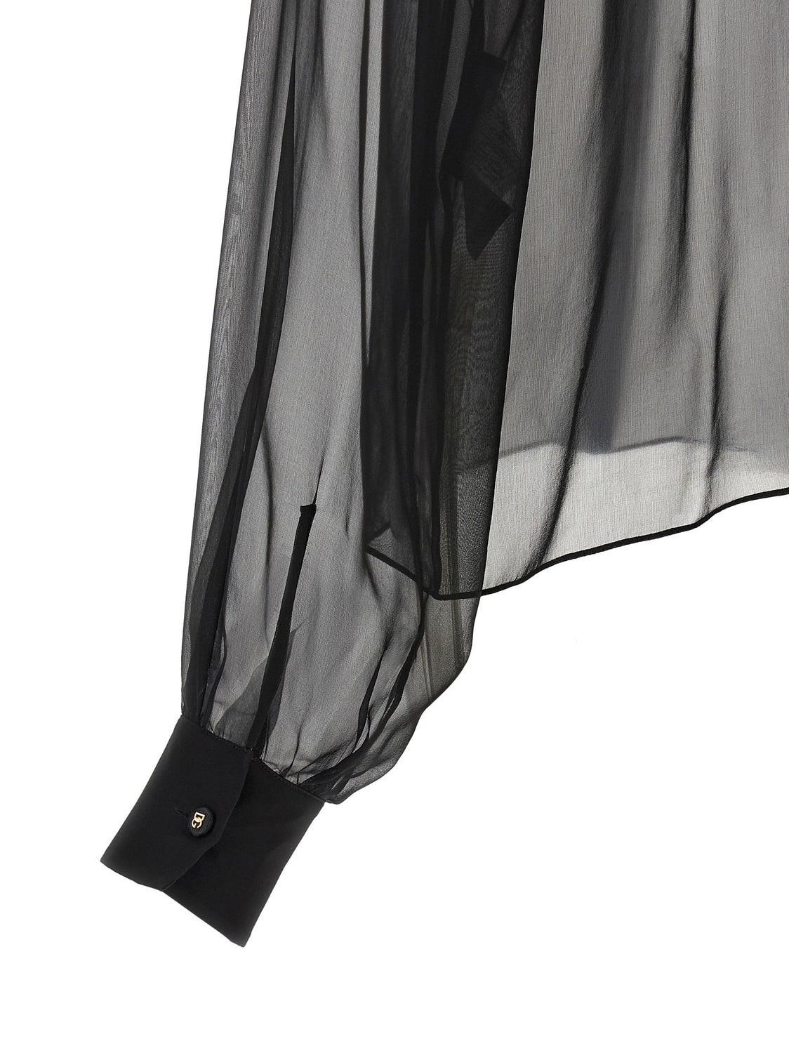 Black Silk Blouse