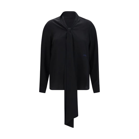 Black Silk Blouse