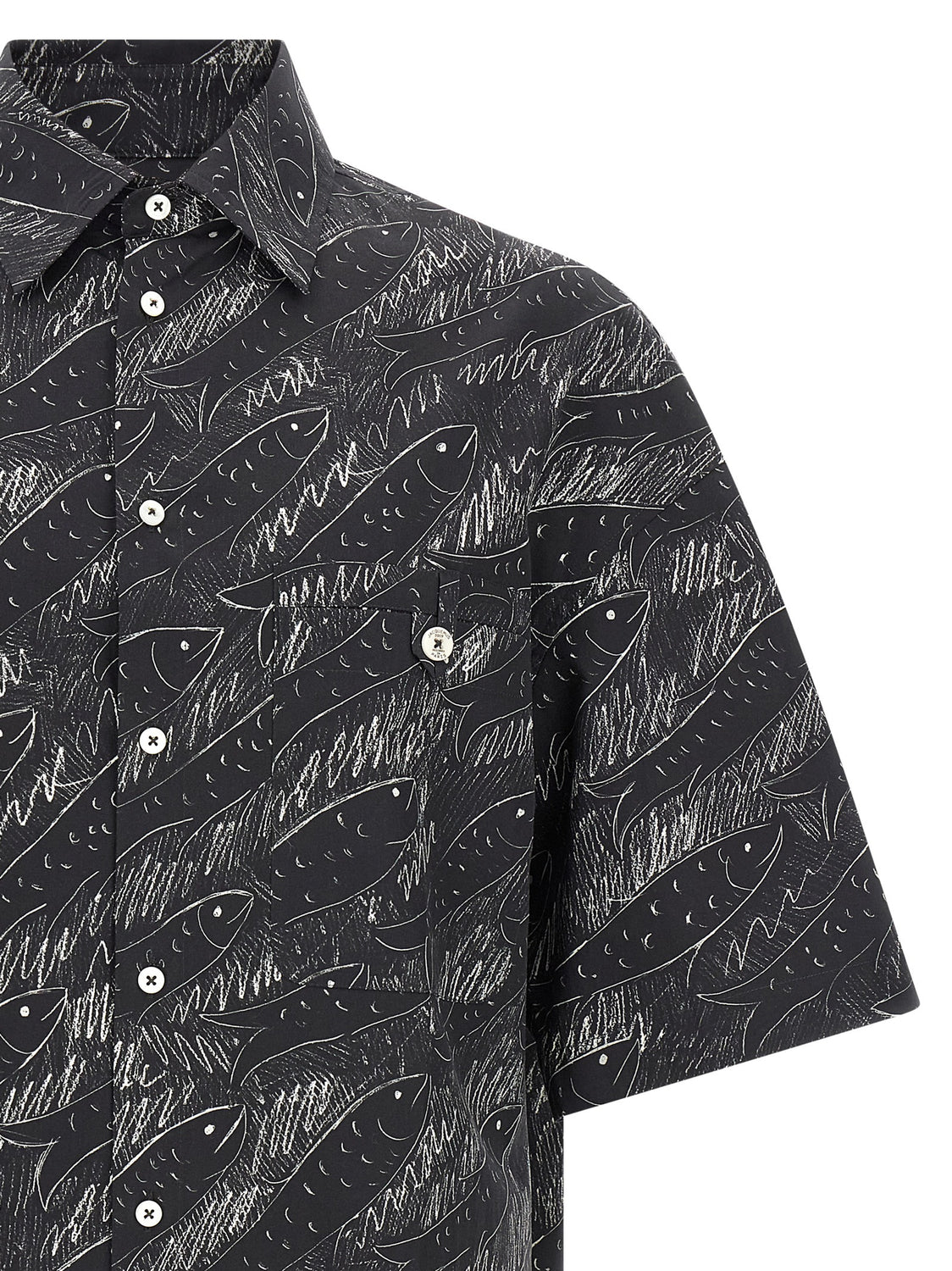 Black Cotton Blouse