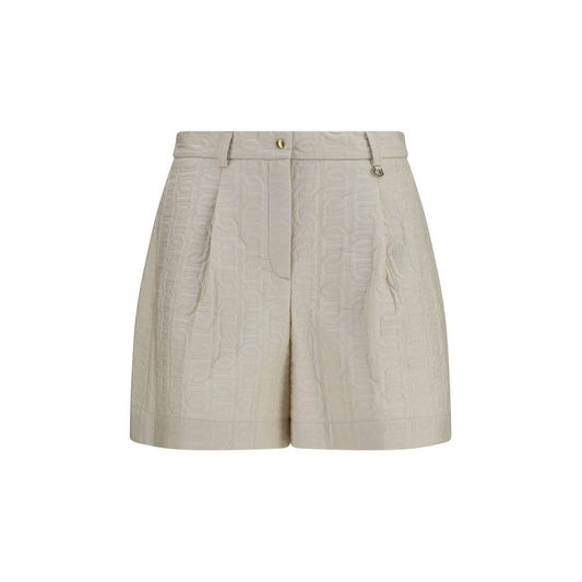 Beige Polyamide Bermuda Shorts