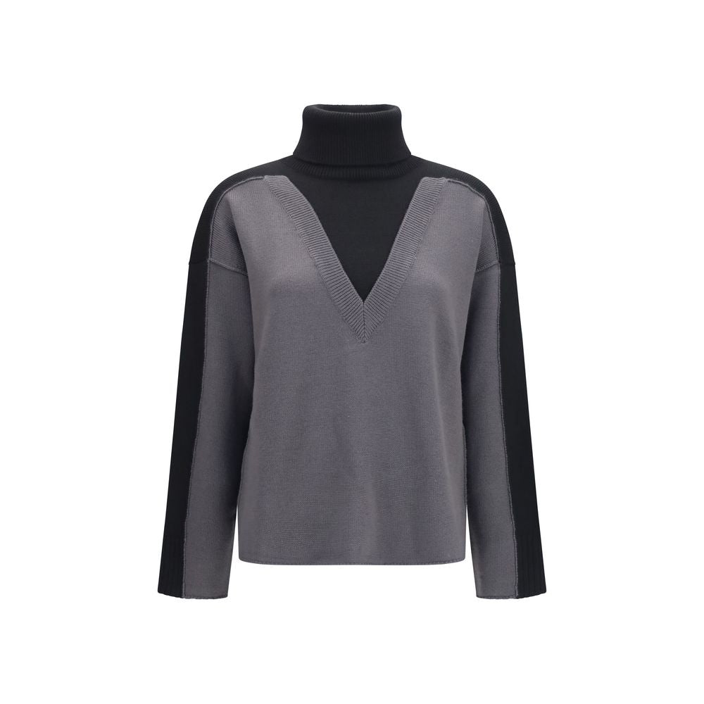 Black Wool Oves Aries Sweatshirt
