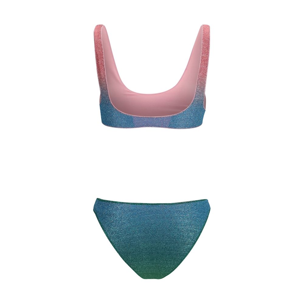 Blue Polyamide Bikini