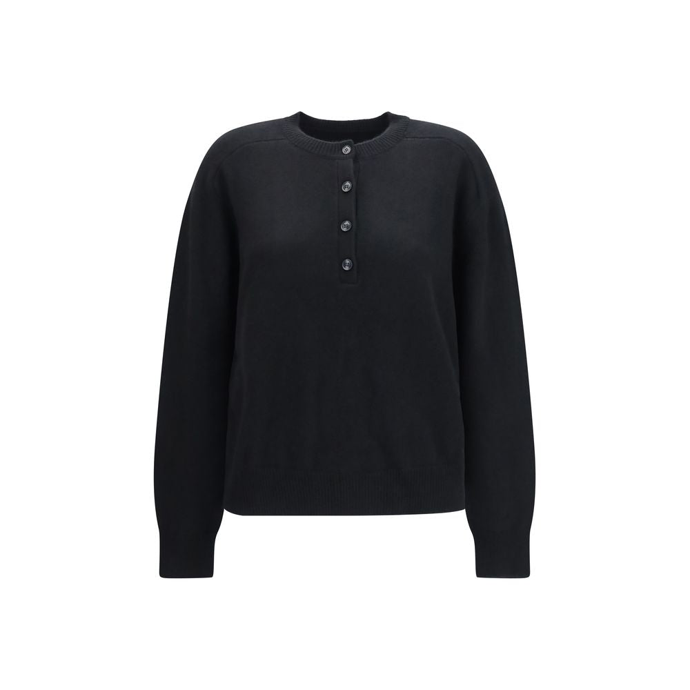 Black Cashmere Sweatshirt