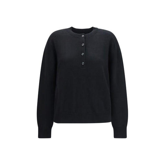 Black Cashmere Sweatshirt