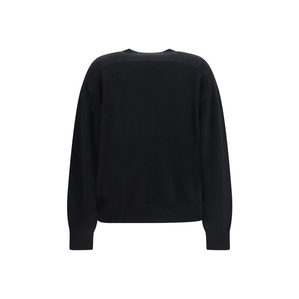 Black Cashmere Sweatshirt