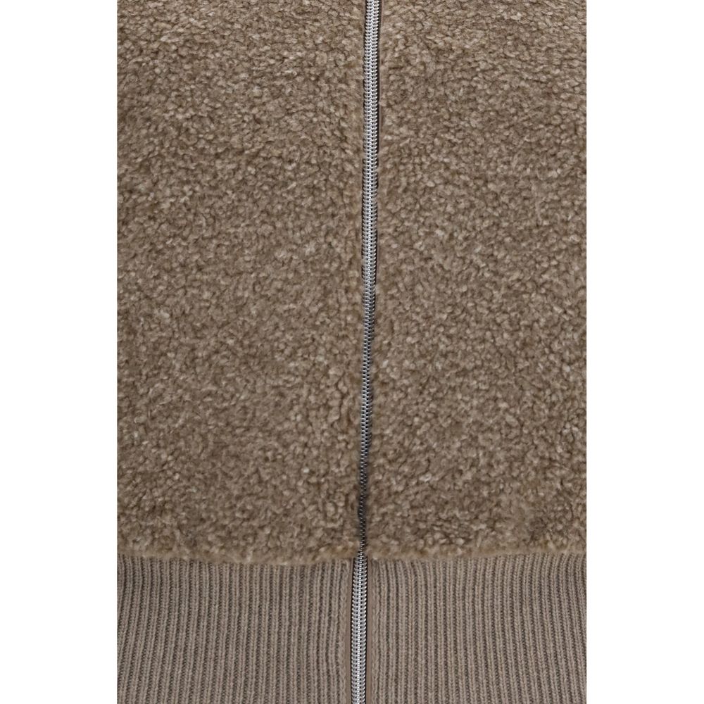 Beige Wool Oves Aries Cardigan