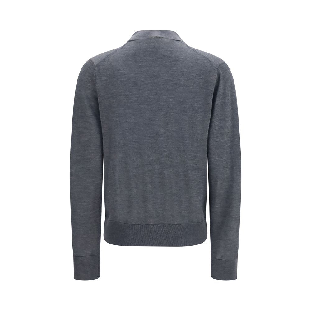 Gray Cashmere Shirt