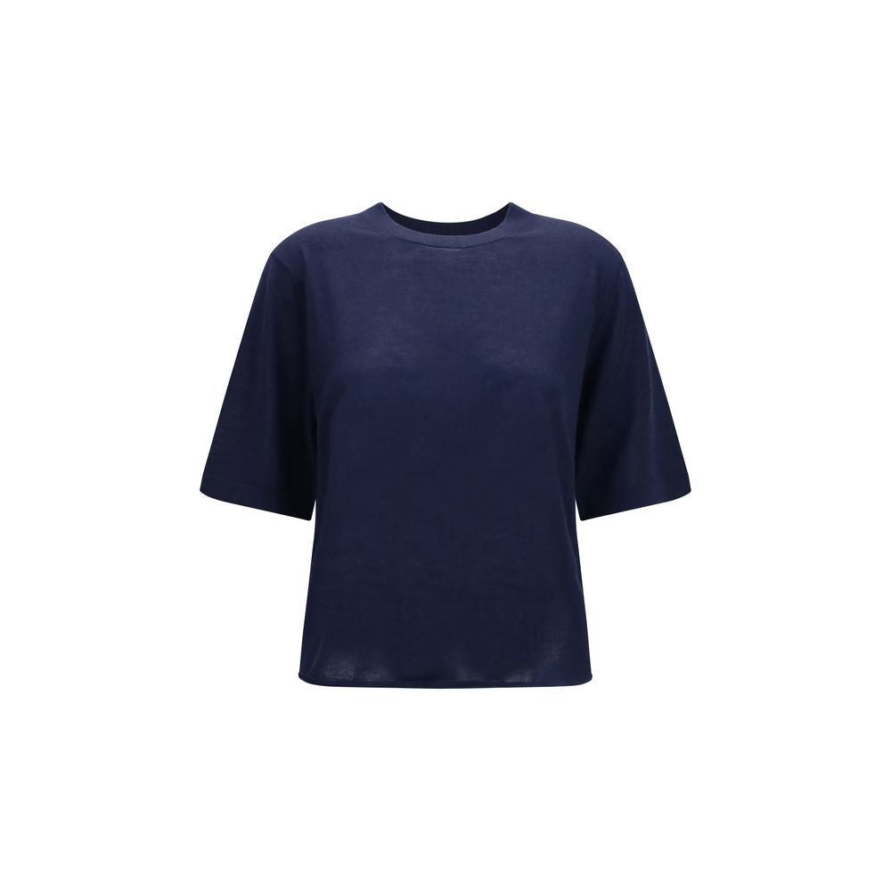Blue Cashmere T-Shirt