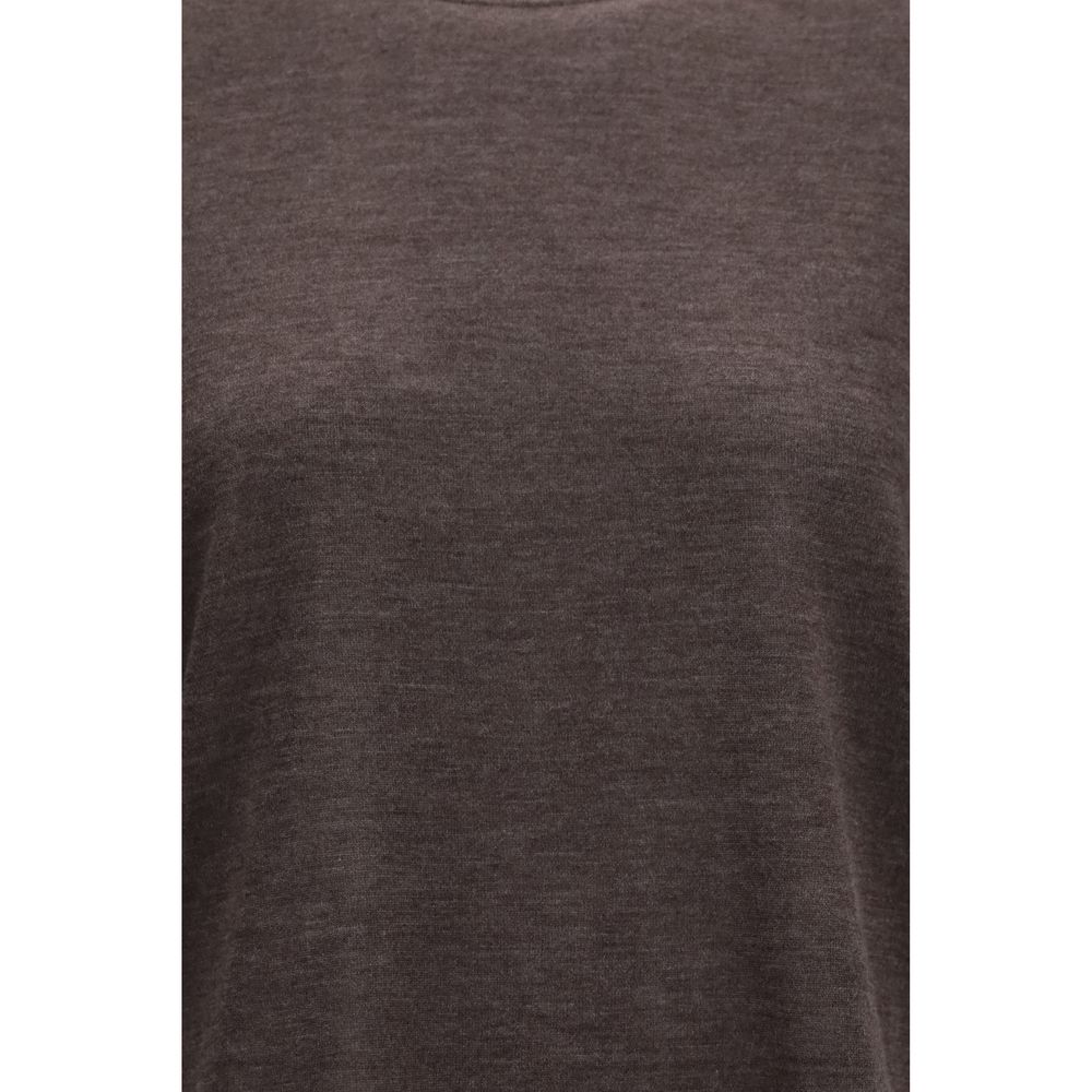 Brown Cashmere T-Shirt