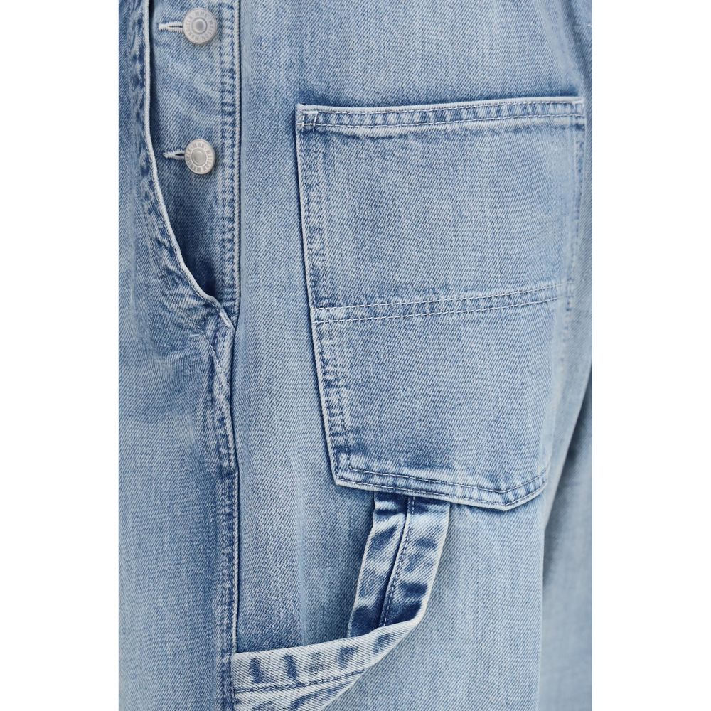 Blue Cotton Jeans Denim