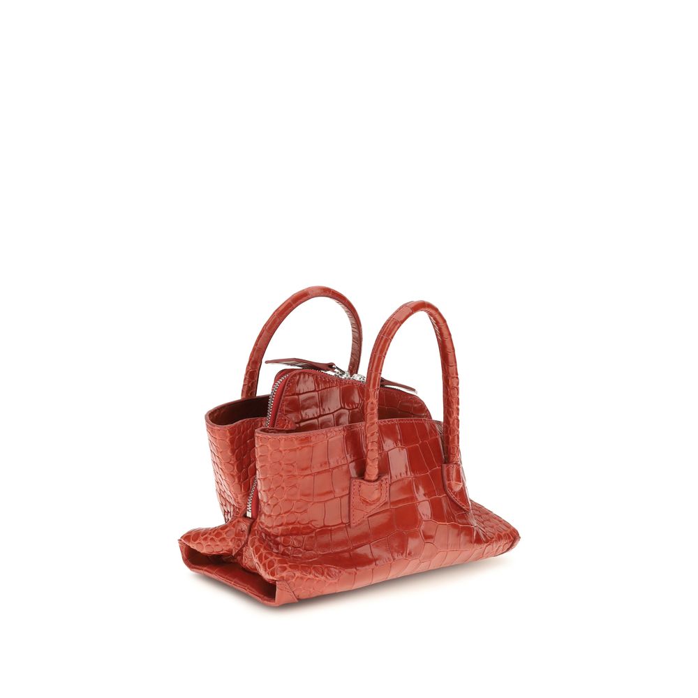 Red Calf Leather Bos Taurus Handbag