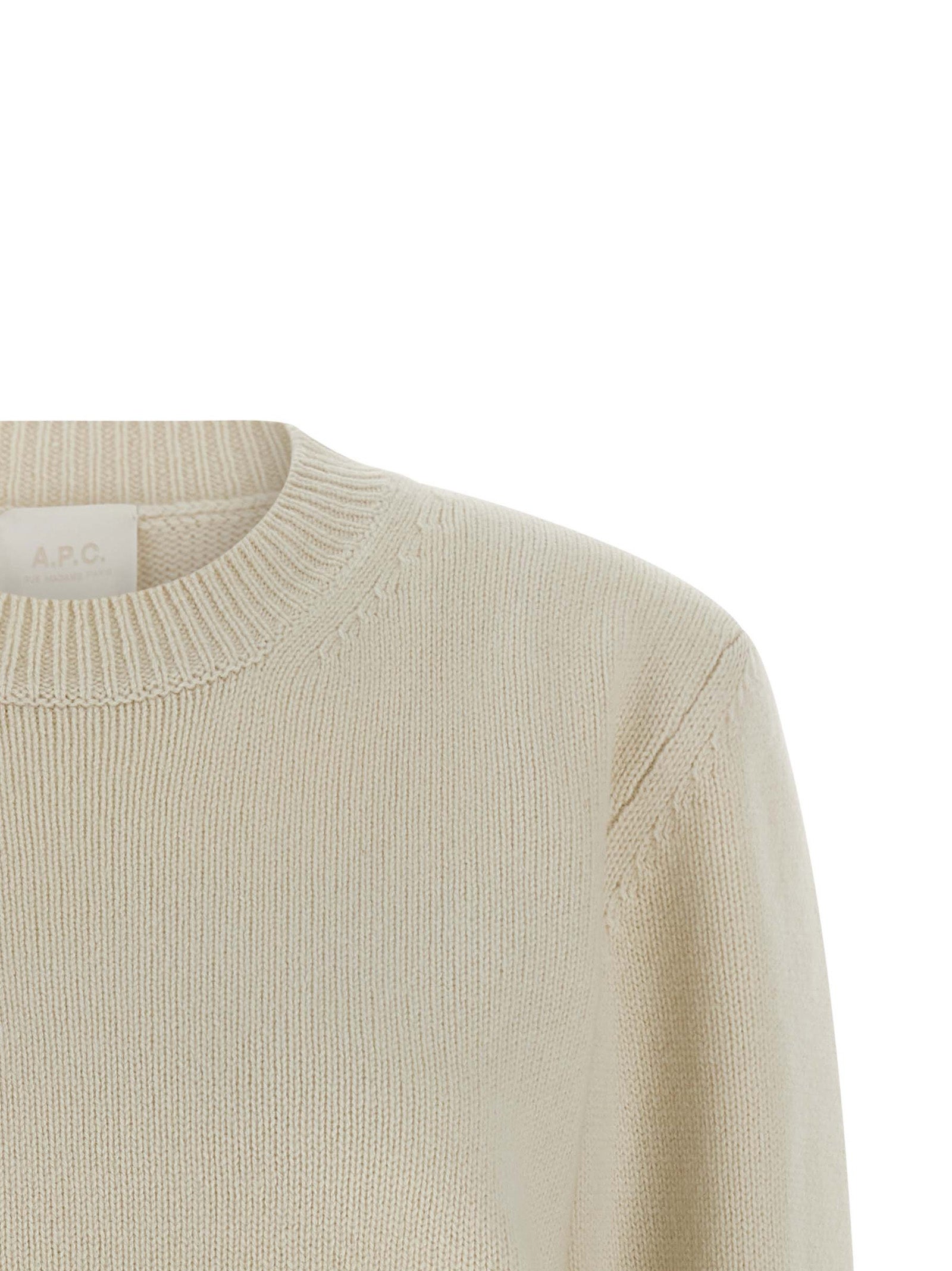 White Wool Cardigan