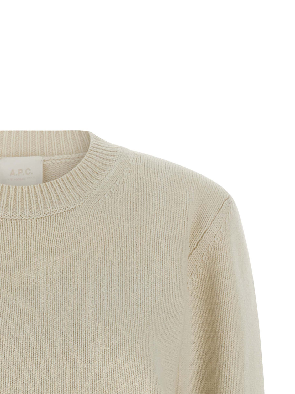 White Wool Cardigan