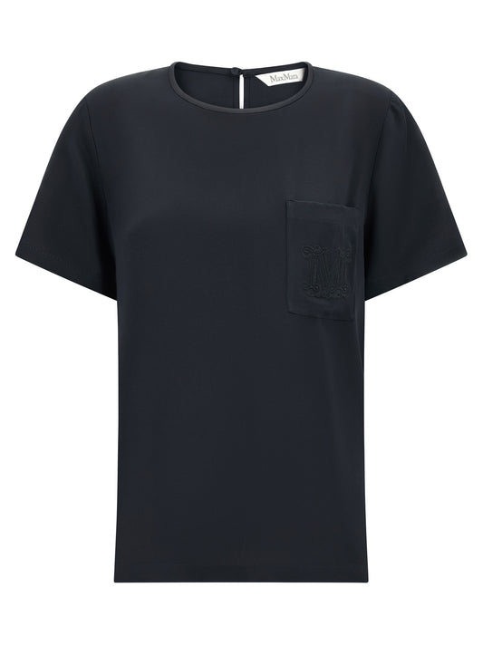 Black Silk Blouse