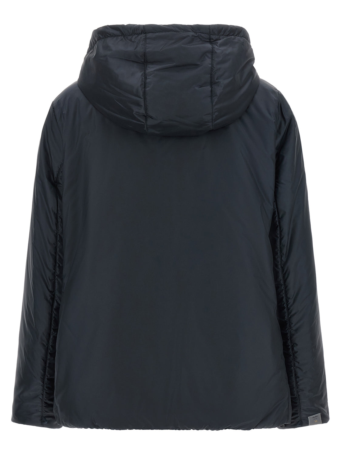 Blue Polyester Shell Jacket