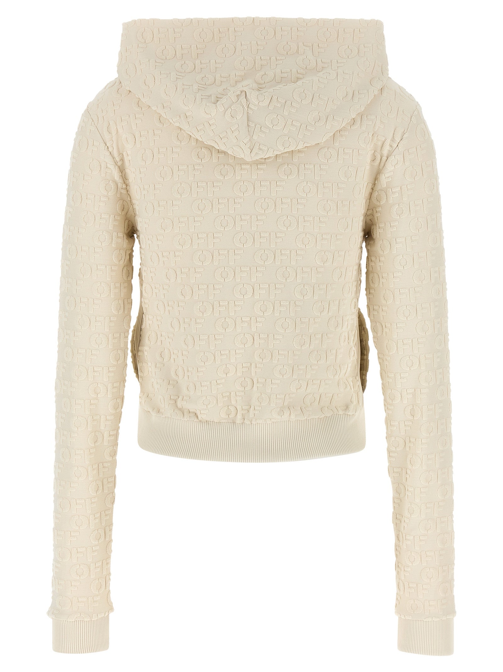 Beige Cotton Sweatshirt