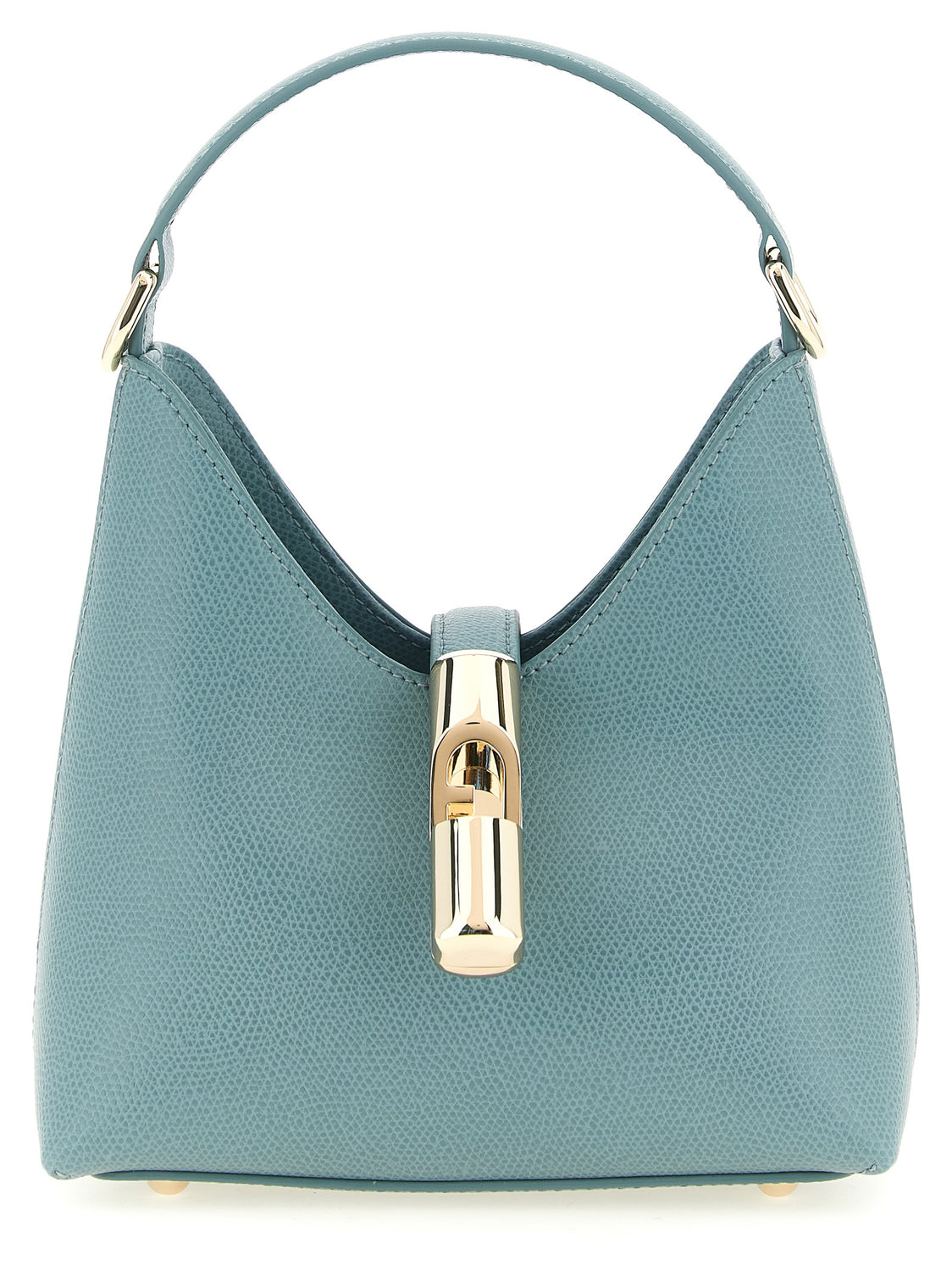 Blue Calfskin Handbag