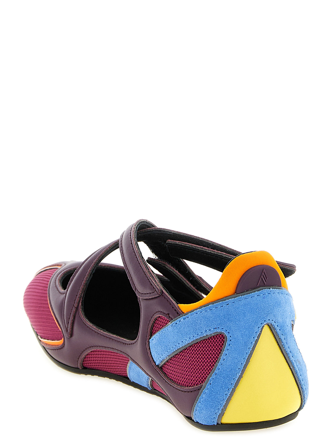 Multicolor Polyethylene Ballet Flats