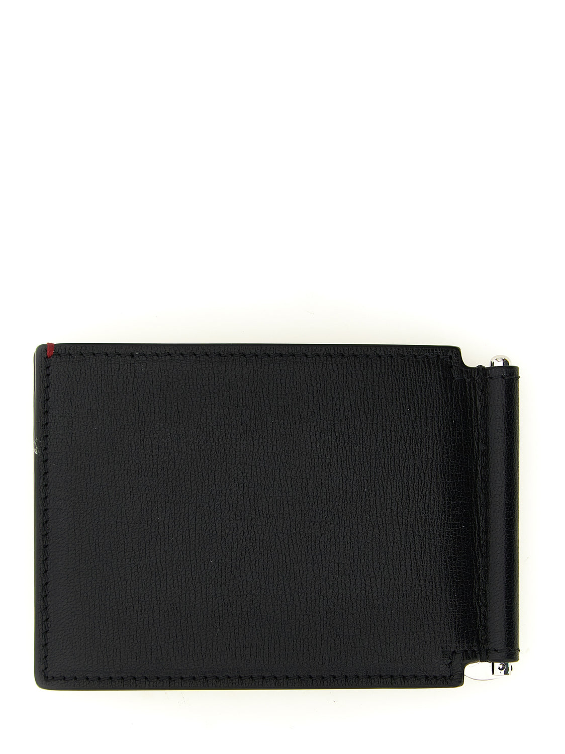 Black Goatskin Money Clip