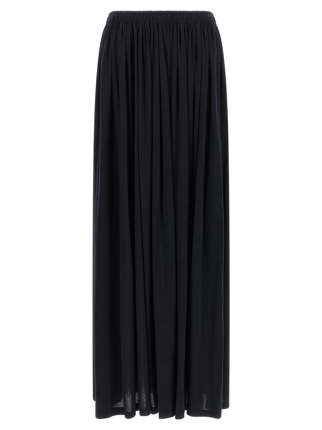 Blue Lyocell Mini Skirt