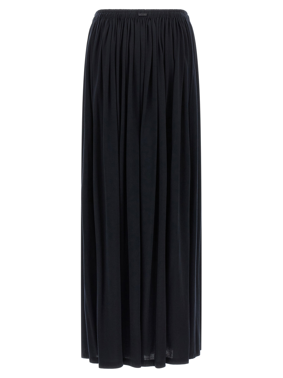 Blue Lyocell Mini Skirt