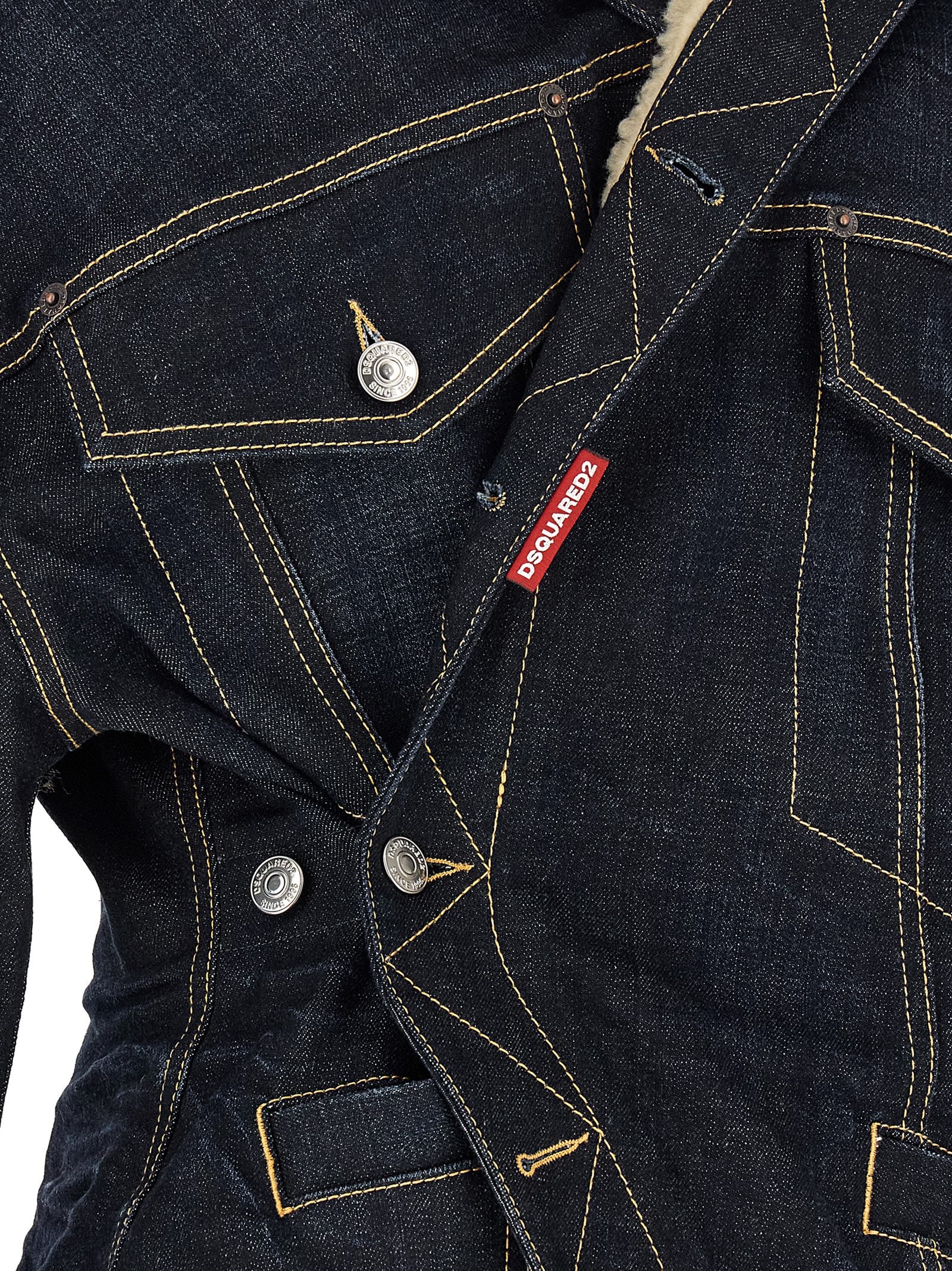 Blue Cotton Denim Jacket