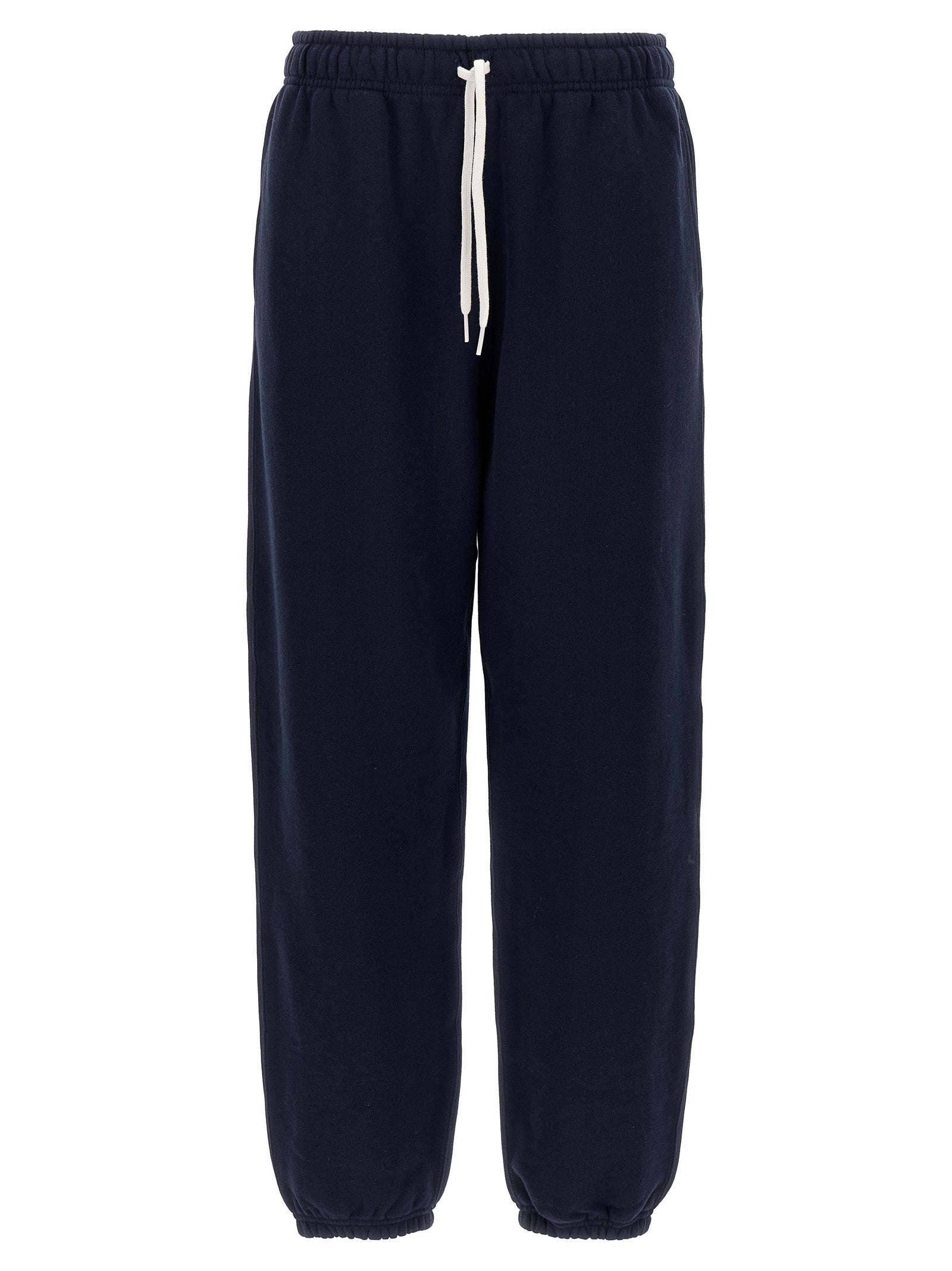Blue Cotton Joggers (Workout Pants)