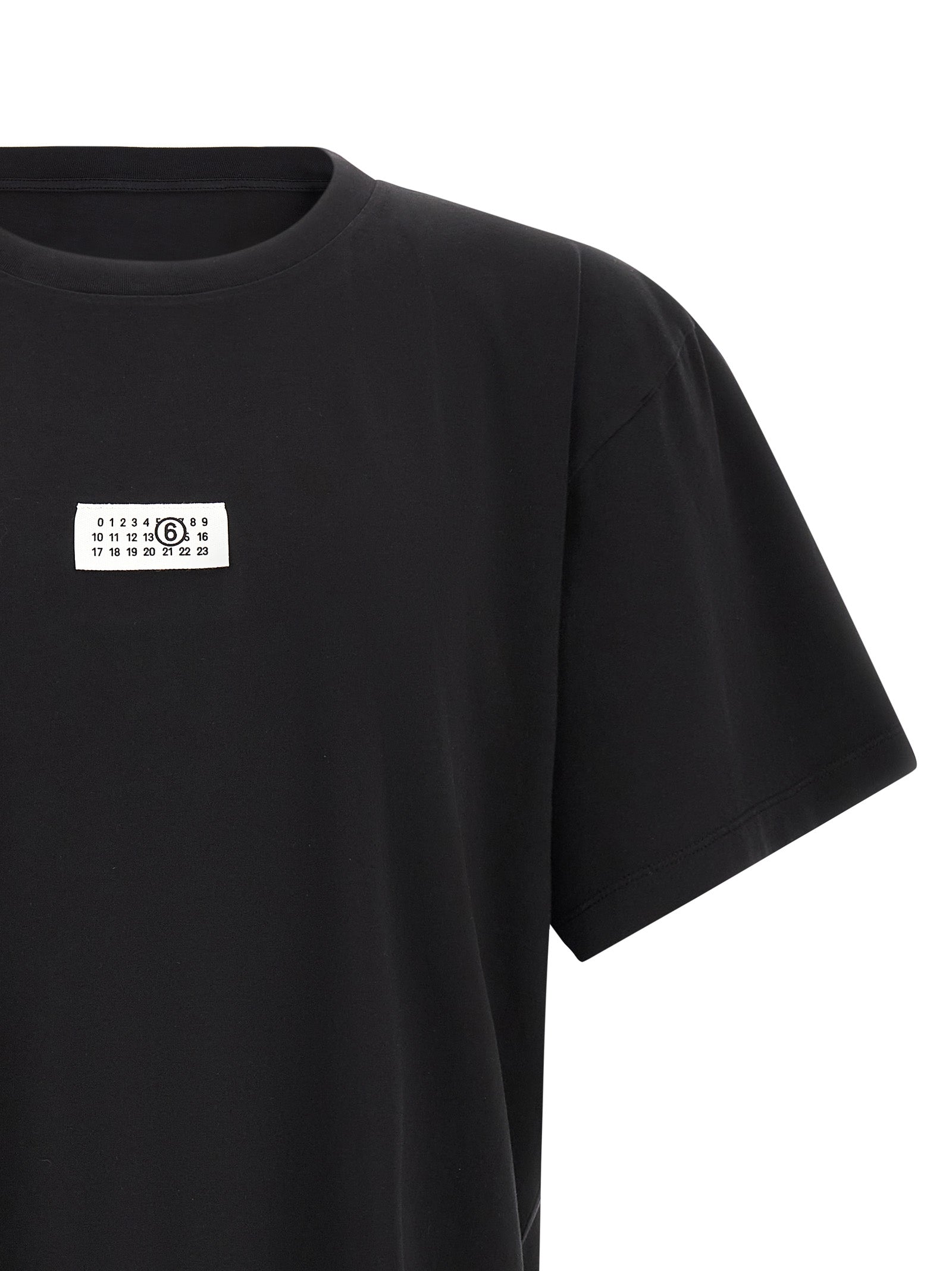 Black Cotton T-Shirt