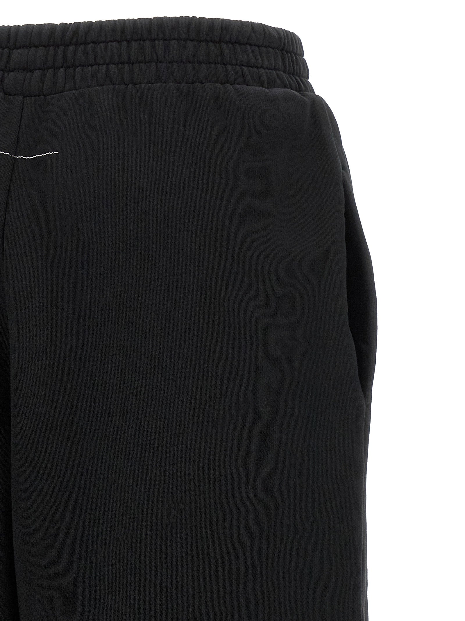 Black Cotton Joggers (Workout Pants)