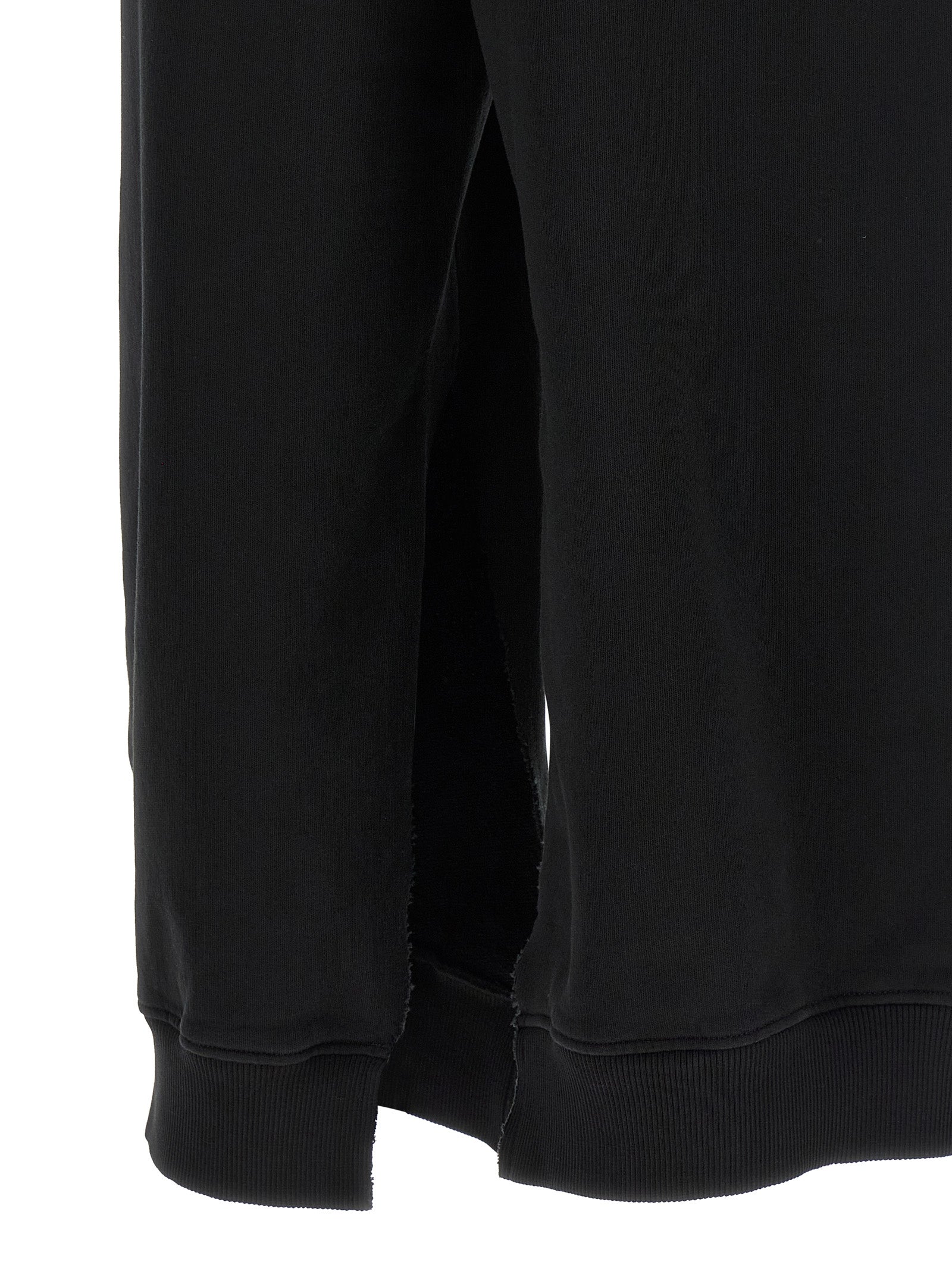 Black Cotton Joggers (Workout Pants)