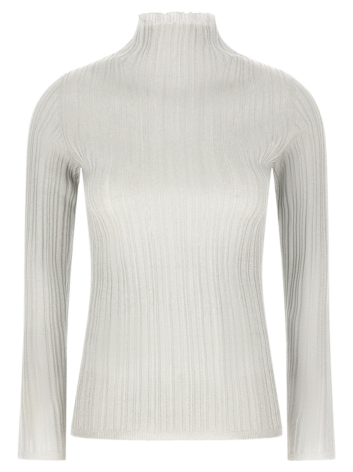 Gray Viscose Cardigan