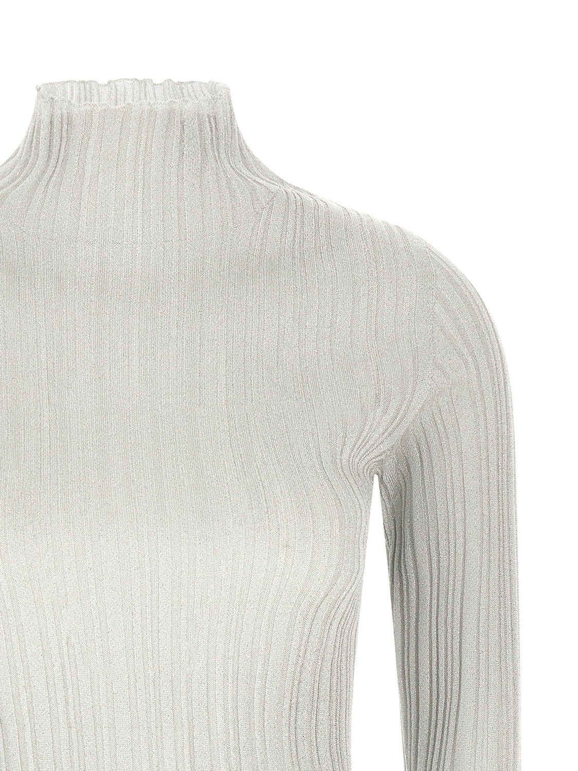 Gray Viscose Cardigan