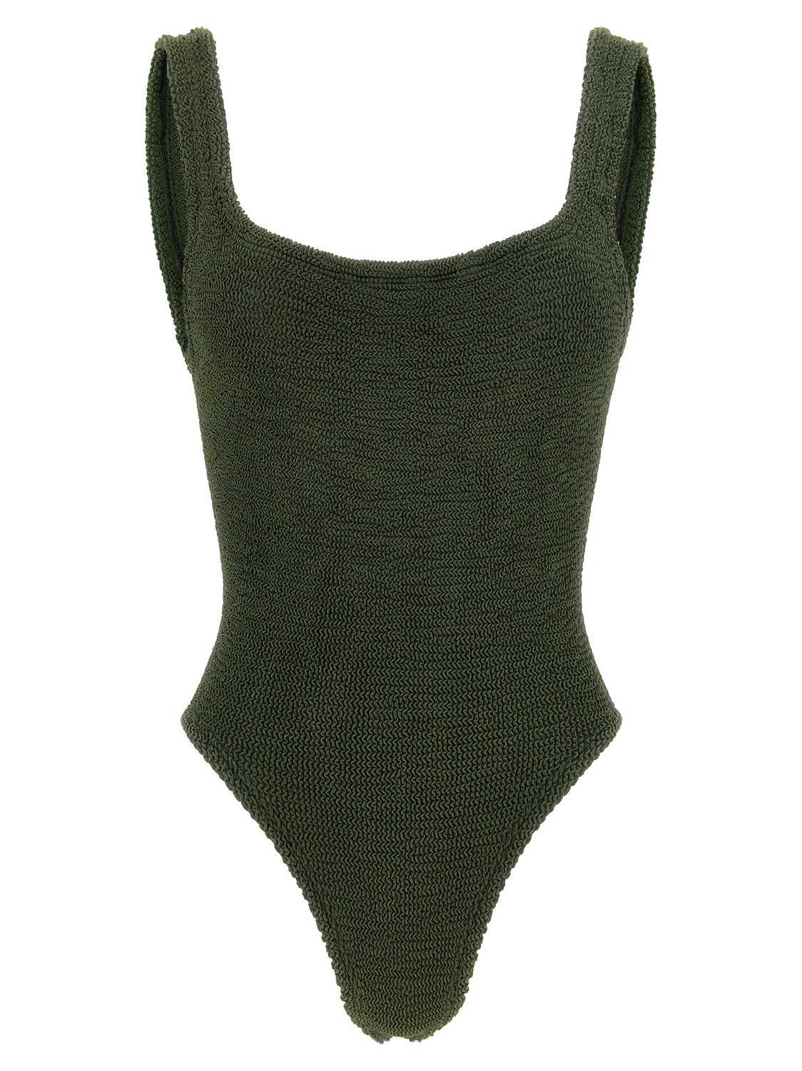 Bicolor Polyamide One-Piece Swimsuit